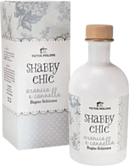 Shabby chic - badschuim sinaasappel en kaneel 250 ml BIO