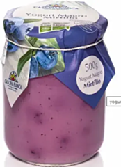 Lågkalori-yoghurt med blåbär 500 g BIO