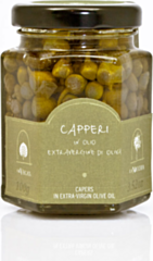 Capere în ulei extravirgin de măsline 100g BIO