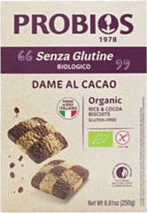 Kakao-Reis-Kekse Dame al cacao 250g Bio glutenfrei