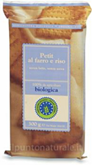 Ciastka z orkiszowej mąki i ryżu (Petit z orkiszowej mąki i ryżu) 300g BIO