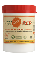 Substitut de jaune d'œuf 100% végétalien (Veggfast Rouge)