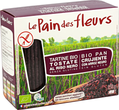 Tostowane kromki z czarnego ryżu 150 g BIO bezglutenowe