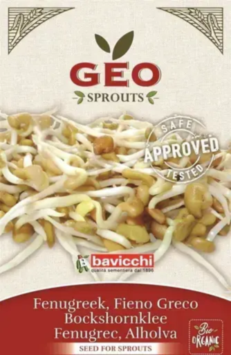 Sementes de feno-grego para germinar 35 g BIO